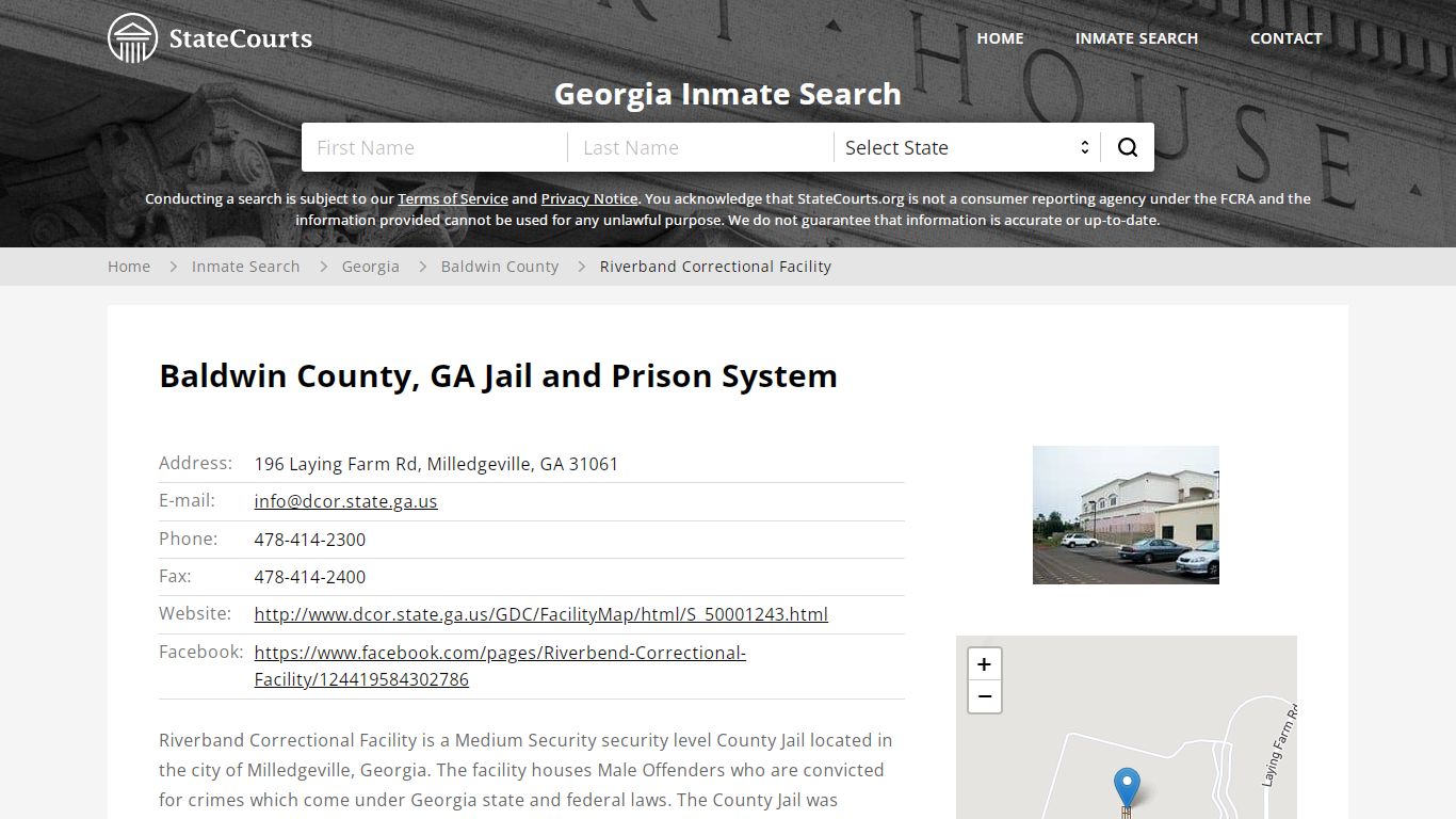 Riverband Correctional Facility Inmate Records Search ...